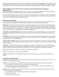 Form M-5008-R Appointment of Taxpayer Representative - New Jersey, Page 4