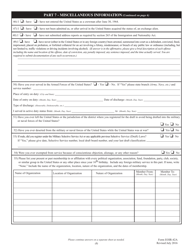 Form EOIR-42A Application for Cancellation of Removal for Certain Permanent Residents, Page 10