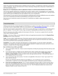 Instructions for USCIS Form I-854A, I-854B, Page 2