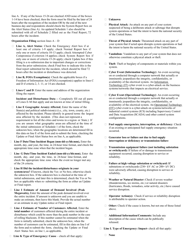Instructions for Form DOE-417 Electric Emergency Incident and Disturbance Report, Page 4