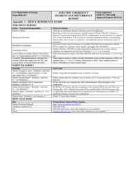 Instructions for Form DOE-417 Electric Emergency Incident and Disturbance Report, Page 7