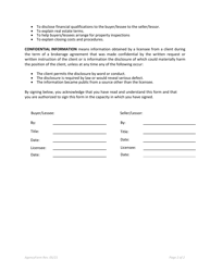 Customer Information Form - Louisiana, Page 2