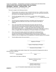 Form DFPI-CDDTL2020 Application for a License Under the California Deferred Deposit Transaction Law - Long Form - California, Page 11