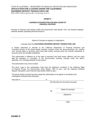 Form DFPI-CDDTL2020 Application for a License Under the California Deferred Deposit Transaction Law - Long Form - California, Page 16
