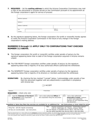 Form C025.004 Application for Withdrawal - Arizona, Page 2