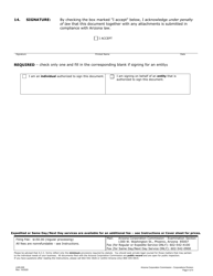 Form L025 Foreign Registration Statement - Arizona, Page 4