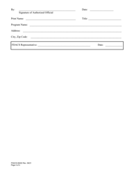 Form FDACS-06402 Civil Rights Pre-award Questionnaire - Florida, Page 4