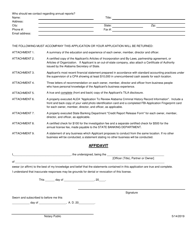 Small Loan Act Original License Application - Alabama, Page 3
