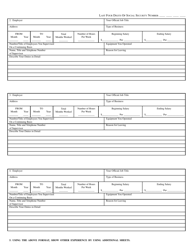 Form 3 Application for Examination - Alabama, Page 3