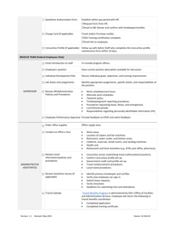 New Employee Onboarding Checklist, Page 2