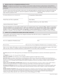 BLM Form 4130-1B Grazing Application Supplemental Information, Page 4