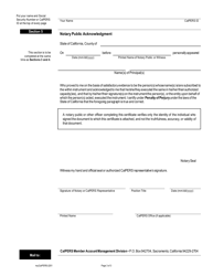 Form my|CalPERS-2201 Mandatory Refund Election Form With Required Minimum Distribution - California, Page 3