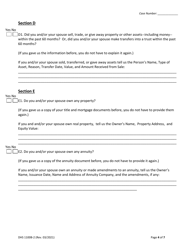 Form DHS1100B-2 Medical Assistance Renewal Form for Magi-Excepted Households - Hawaii, Page 4
