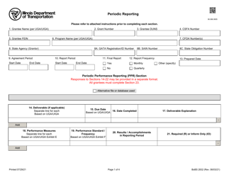 Form BoBS2832 Periodic Reporting - Illinois