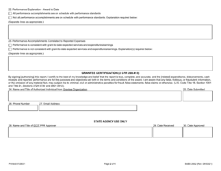 Form BoBS2832 Periodic Reporting - Illinois, Page 2