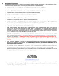 Instructions for Probation/Court Services Employment/Promotion Application - Illinois, Page 2