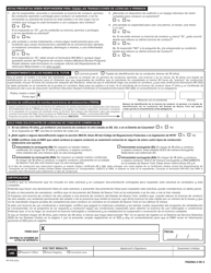 Formulario MV-44S Solicitud De Permiso, Licencia De Conducir O Tarjeta De Identificacion De No Conductor - New York (Spanish), Page 2