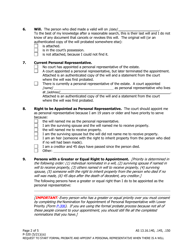 Form P-320 Request to Start Formal Probate and Appoint a Personal Representative When There Is a Will - Alaska, Page 2