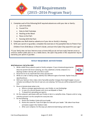 2015-2016 Cub Scout Requirements - Boy Scouts of America, Page 10