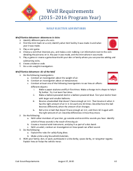 2015-2016 Cub Scout Requirements - Boy Scouts of America, Page 13