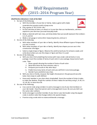 2015-2016 Cub Scout Requirements - Boy Scouts of America, Page 14