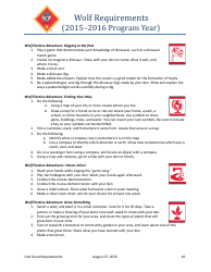 2015-2016 Cub Scout Requirements - Boy Scouts of America, Page 16