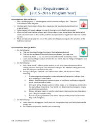 2015-2016 Cub Scout Requirements - Boy Scouts of America, Page 21