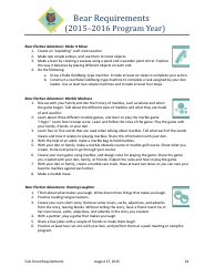 2015-2016 Cub Scout Requirements - Boy Scouts of America, Page 24