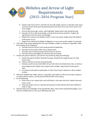 2015-2016 Cub Scout Requirements - Boy Scouts of America, Page 32