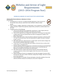 2015-2016 Cub Scout Requirements - Boy Scouts of America, Page 33