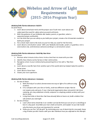2015-2016 Cub Scout Requirements - Boy Scouts of America, Page 36