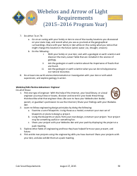 2015-2016 Cub Scout Requirements - Boy Scouts of America, Page 38