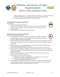 2015-2016 Cub Scout Requirements - Boy Scouts of America, Page 40