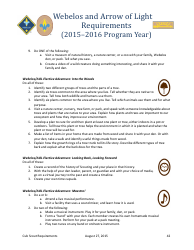 2015-2016 Cub Scout Requirements - Boy Scouts of America, Page 41