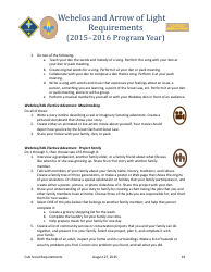 2015-2016 Cub Scout Requirements - Boy Scouts of America, Page 42