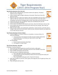 2015-2016 Cub Scout Requirements - Boy Scouts of America, Page 8