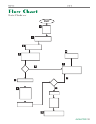 &quot;Flow Chart Student Worksheet With Answer Key&quot;