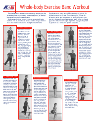 Resistance Band Workout Sheet- Pima County Employee Wellness Program, Page 3
