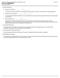 Form RW13-05 Utility Agreement - California, Page 6