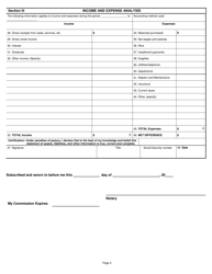 Form CE-2 Financial Information Statement - Businesses - Kansas, Page 4