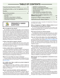Form ST-21 &quot;Kansas Sales and Use Tax Refund Application&quot; - Kansas, Page 2