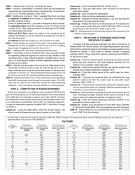 Schedule K-120EX Kansas Expensing Deduction Schedule - Kansas, Page 4