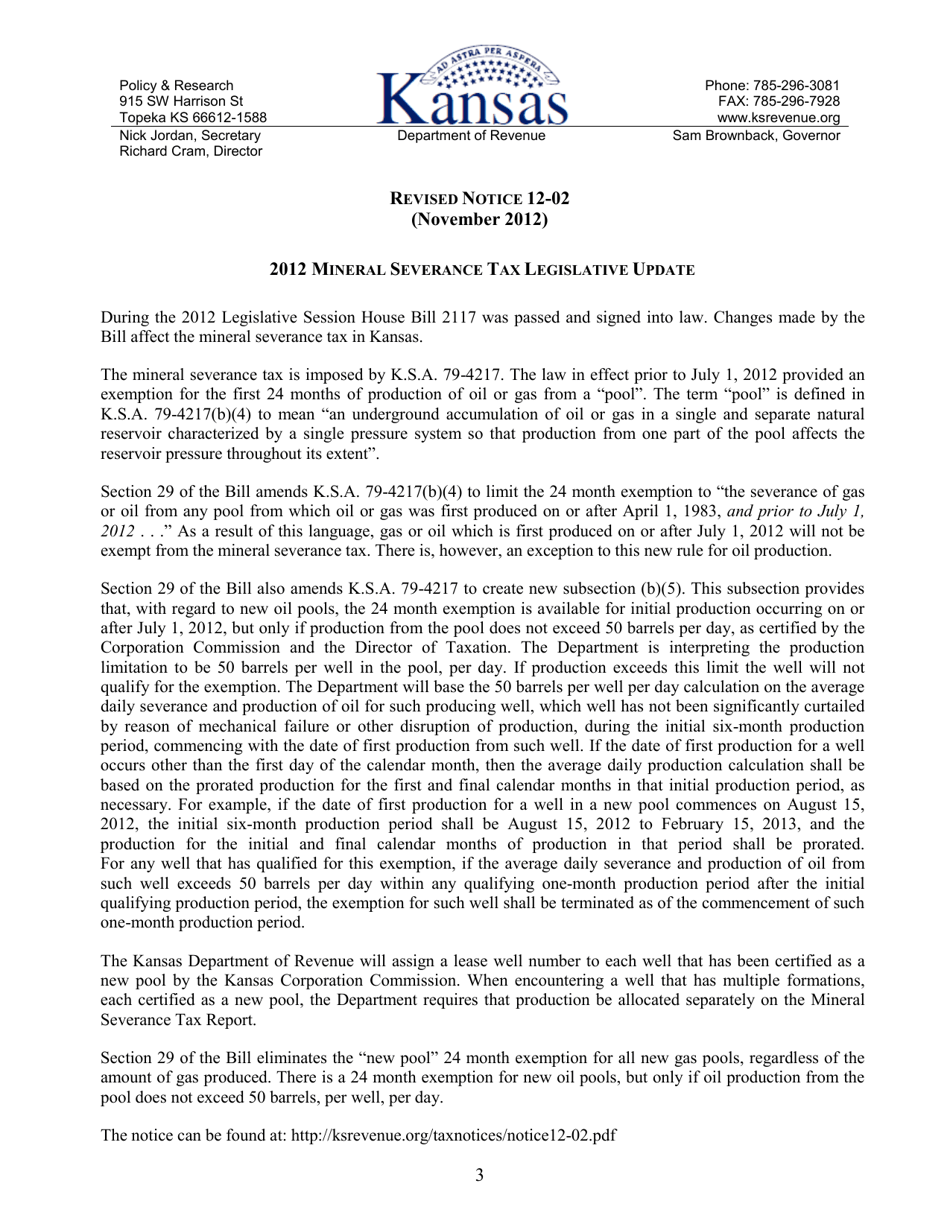 Form MT-07NP New Pool Initial Oil Exemption Request - Kansas, Page 5