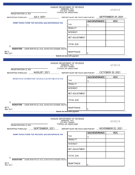 Form MT-5 Mineral Tax Return - Gas Severance - Kansas, Page 4