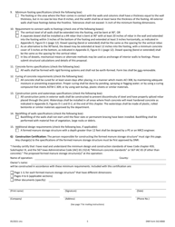 DNR Form 542-8068 Construction Design Statement (Cds) - Iowa, Page 5