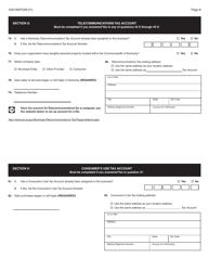 Form 10A100(P) Kentucky Tax Registration Application - Kentucky, Page 10