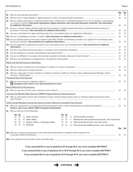 Form 10A100(P) Kentucky Tax Registration Application - Kentucky, Page 6