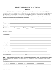 Form DPSSP0097 Indian Gaming Unit Corporate State Certification Renewal Application - Louisiana, Page 11