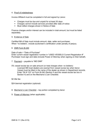 DNR Form B-111 Instructions - Mechanics Lien Process - Vessels - Maryland, Page 3