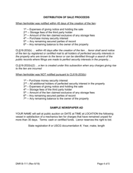 DNR Form B-111 Instructions - Mechanics Lien Process - Vessels - Maryland, Page 4